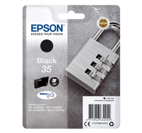 Epson Cartuccia inkjet Lucchetto DuraBrite Ultra 35 nero C13T35814010