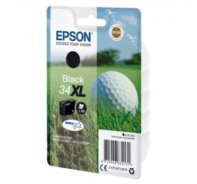 Epson Cartuccia inkjet alta capacit Pallina da golf DuraBrite Ultra 34XL nero C13T34714010