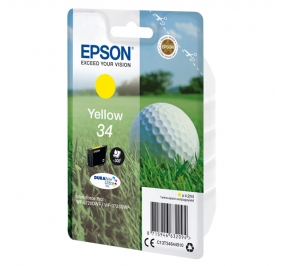 Epson Cartuccia inkjet Pallina da golf DuraBrite Ultra 34 giallo C13T34644010