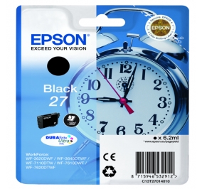 Epson Cartuccia inkjet Sveglia DuraBrite Ultra 27 nero C13T27014012