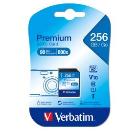 SCHEDA DI MEMORIA CARD PREMIUM CLASS 10 256GB