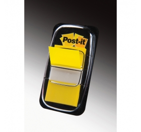 SEGNAPAGINA INDEX RIMOVIBILE CF.50 MM.25X43 GIALLO Colore Giallo