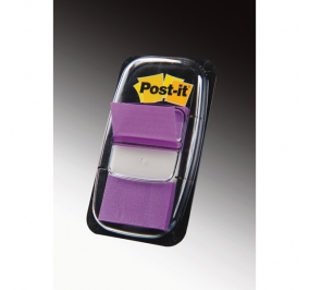SEGNAPAGINA INDEX RIMOVIBILE CF.50 MM.25X43 VIOLA Colore Porpora