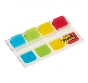 SEGNAPAGINA INDEX STRONG MINI 4 COLORI TURCHESE/LIME/GIALLO/ROSSO