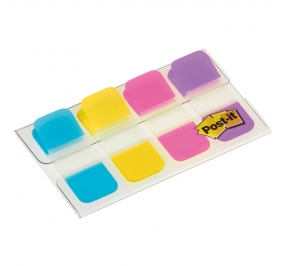 SEGNAPAGINA INDEX STRONG MINI 4 COLORI TURCHESE/GIALLO/ROSA/VIOLA