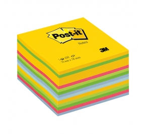 CUBO 3M POST-IT PASTELLO MM.76X76 FF450 2028G