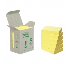 BLOCCO 3M POST-IT MM.38X51 GIALLO RICILATO CF.6 Colore Giallo