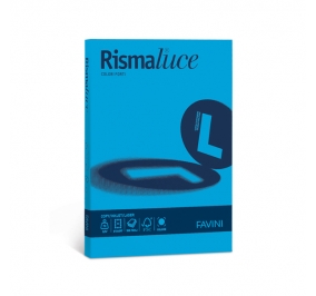 RISMALUCE FAVINI A4 GR.140 FF200 COLORI FORTI BLU Colore Azzurro 55