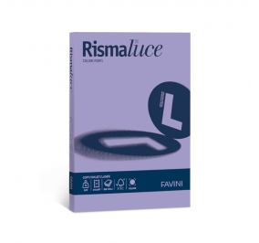 RISMALUCE FAVINI A4 GR.140 FF200 COLORI FORTI VIOLA 49 Colore Viola 49