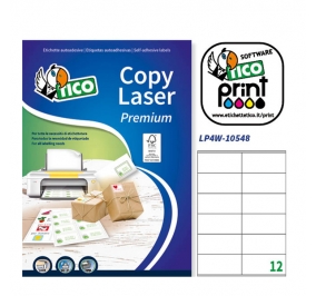 ETICHETTA TICO PRINT MM.105X48 LP4W10548 CF.100
