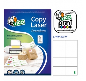 ETICHETTA TICO PRINT MM.105X74 LP4W10574 CF.100