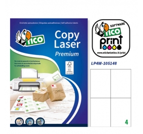 ETICHETTA TICO PRINT MM.105X148 LP4W105148 CF.100