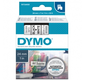 NASTRO DYMO LM 300 24X7 NERO/BIANCO 537130 D1 Colore Nero su bianco