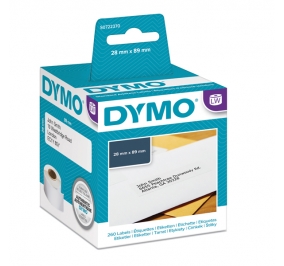 ETICHETTA DYMO LABELWRITER 28X89 990100 CF.2 Colore Bianco