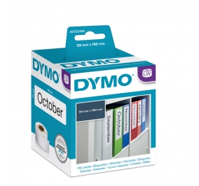 ETICHETTA DYMO LABELWRITER 59X190 REGISTRATORE 990190 Colore Bianco