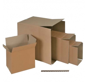 SCATOLA IMBALLO IN CARTONE ONDA SINGOLA CM.30,4X21,5X16,4H CF.25