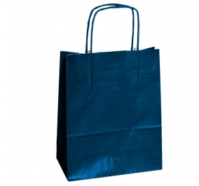 BORSA ST.TWISTED 45X15X50 BLU CF.25 Colore blu