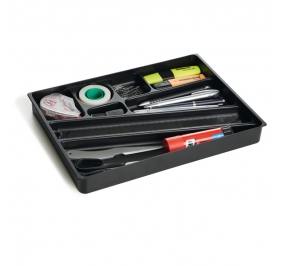 PORTAOGGETTI IDEALBOX PER CASSETTO Colore Carbone