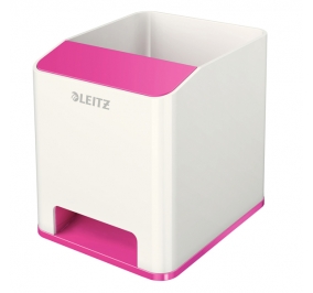 PORAPENNE CON AMPLIFICATORE DEL SUONO DUAL COLOR WOW Colore Fucsia metallizato