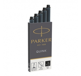 INCHIOSTRO CARTUCCE PARKER NERO CF.5 Colore Nero