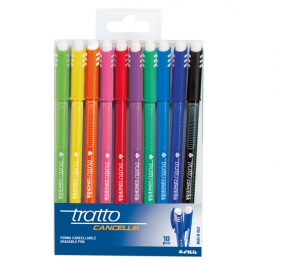 PENNA SFERA TRATTO CANCELLIK BUSTA PZ.10 Colore Colori ass.