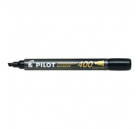 PENNARELLO MARCATORE PILOT 400 PUNTA SCALPELLO NERO Colore Nero