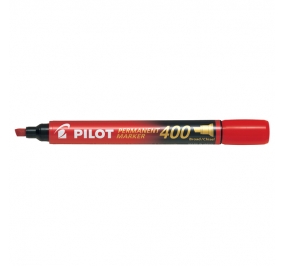 PENNARELLO MARCATORE PILOT 400 PUNTA SCALPELLO ROSSO Colore Rosso