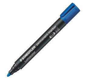 MARCATORE LUMOCOLOR PERMANENT  352 BLU Colore Blu