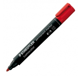 MARCATORE LUMOCOLOR PERMANENT 352 ROSSO Colore Rosso