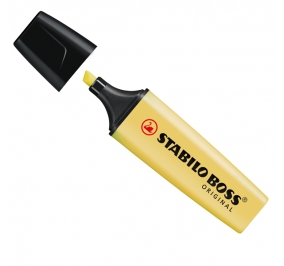 EVIDENZIATORE STABILO BOSS PASTELLO GIALLO Colore Giallo banana
