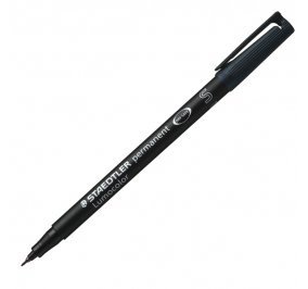 PENNARELLO STAEDTLER LUMOCOLOR 313 MM 04 NERO Colore Nero