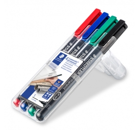 PENNARELLO  STAEDTLER LUMOCOLOR MM 04 CF.4 ASSORTITI Colore 4 Colori assortiti