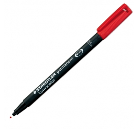 PENNARELLO STAEDTLER LUMOCOLOR 318 MM 06 ROSSO Colore Rosso