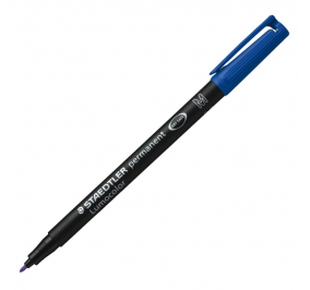 PENNARELLO STAEDTLER LUMOCOLOR 317 MM.1 BLU Colore Blu