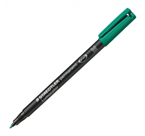 PENNARELLO STAEDTLER LUMOCOLOR 317 MM.1 VERDE Colore Verde