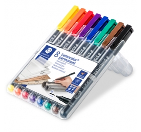 PENNARELLO STAEDTLER LUMOCOLOR MM 01 CF.8 ASSORTITI Colore 8 Colori assortiti