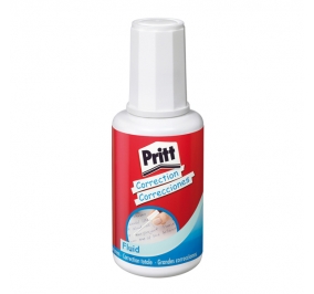 CORRETTORE LIQUIDO FLACONE PENNELLO PRITT FLUID ML 20