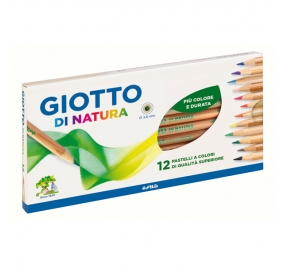 PASTELLO GIOTTO NATURA 12 COLORI Colore Colori assortiti