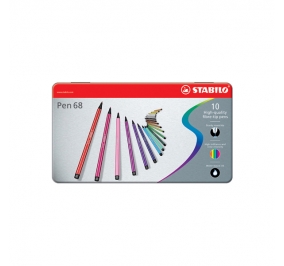 PENNARELLO STABILO PEN 68  CF.10 ASSORTITI Colore 10 colori assortiti