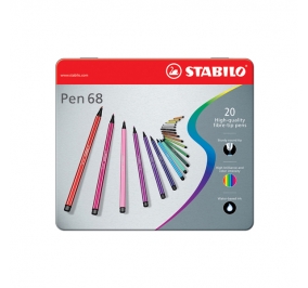 PENNARELLO STABILO PEN 68 CF.20 ASSORTITI Colore 20 colori assortiti