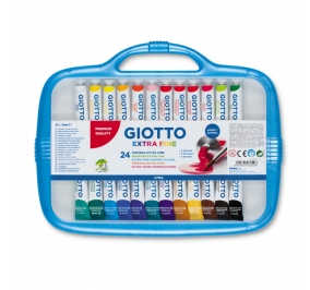 TEMPERA GIOTTO TUBO 4 ML.12 COLORI 24 Colore 24 Colori assortiti