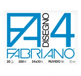 ALBUM DISEGNO FABRIANO F4 CM.24X33 RUVIDO FF20 G220