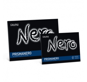 ALBUM NERO FAVINI FOGLI 10 CM.24X33 GR.128