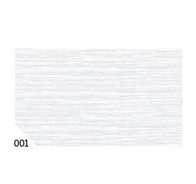 ROTOLINI CRESPATI COLOR.GR.60 CM.50X2,5 MT. BIANCO CF.10 Colore Bianco