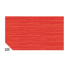 ROTOLINI CRESPATI COLOR.GR.60 CM.50X2,5 MT. ROSSO CF.10 Colore Rosso