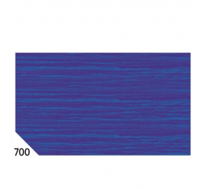 ROTOLINI CRESPATI COLOR.GR.60 CM.50X2,5 MT. BLU CF.10 Colore Blu