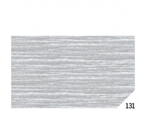ROTOLINI CRESPATI METAL.GR.60 CM.50X1,5 MT. ARGENTO METAL CF.10 Colore Argento metal