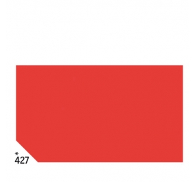 CARTA VELINA FIORI GR.31 CM.50X70 CF.26 ROSSO Colore Rosso