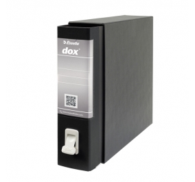 REGISTRATORE DOX 2 H 35,5X28,5X8 NERO Colore Nero