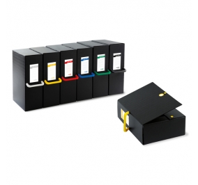 SCATOLA ARCHIVIO SEI ROTA BIG NEXT 160 CON MANIGLIA 25X35 DORSO 16 BIANCO Colore Bianco/nero